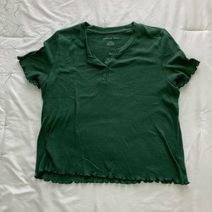 Casual green t-shirt